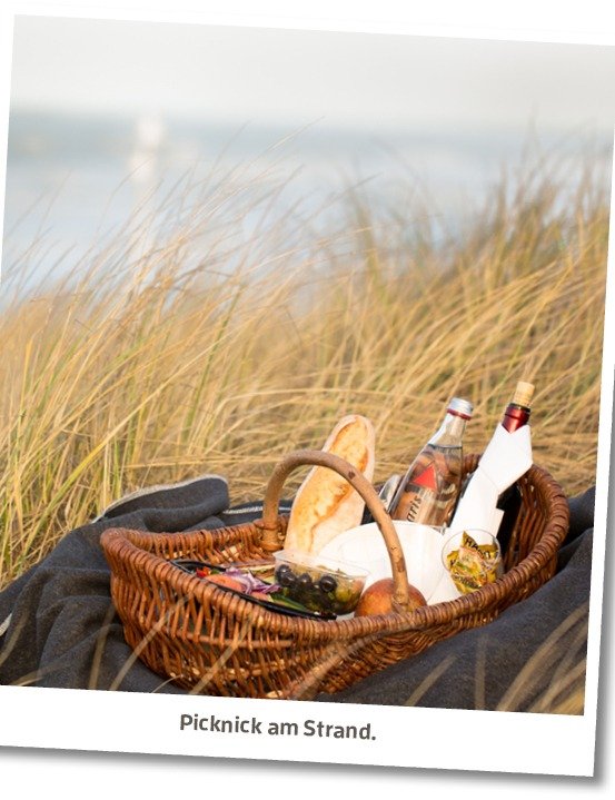 Picnic by the sea 