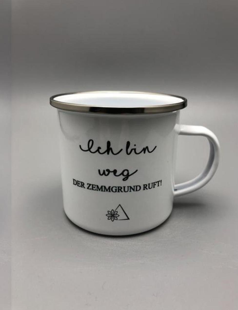 GrawandEmailtasse 300ml Ich bin weg der Zemmgrund ruft