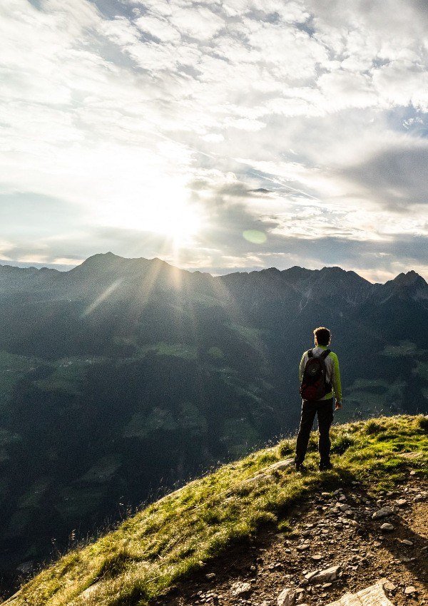 Sunrise hike with Gerlinde