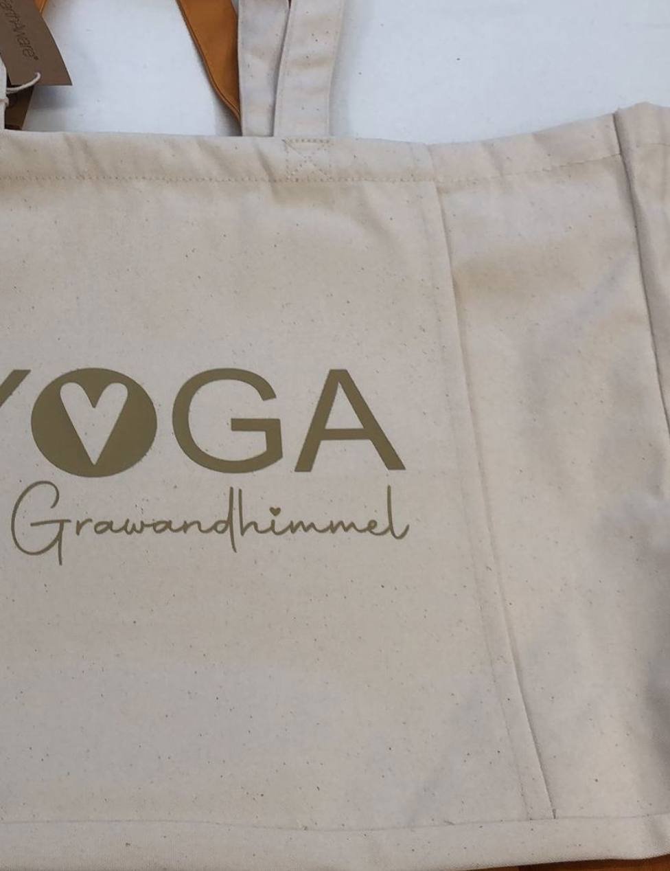 GrawandYogaTasche aus Bio Baumwolle mit verschiedene Sprüchen