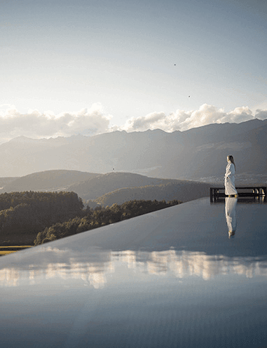PISCINA privata SKY all'Hotel Winkler