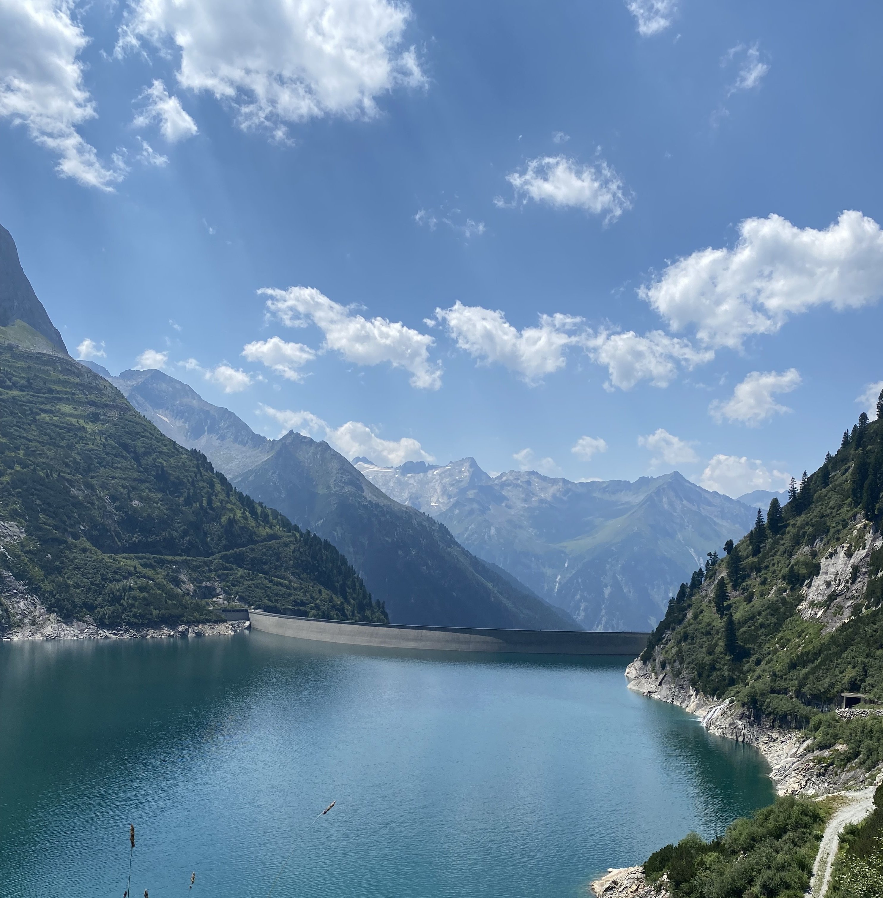 Wanderung über Zillergrundspeicher nach Klein Tibet 