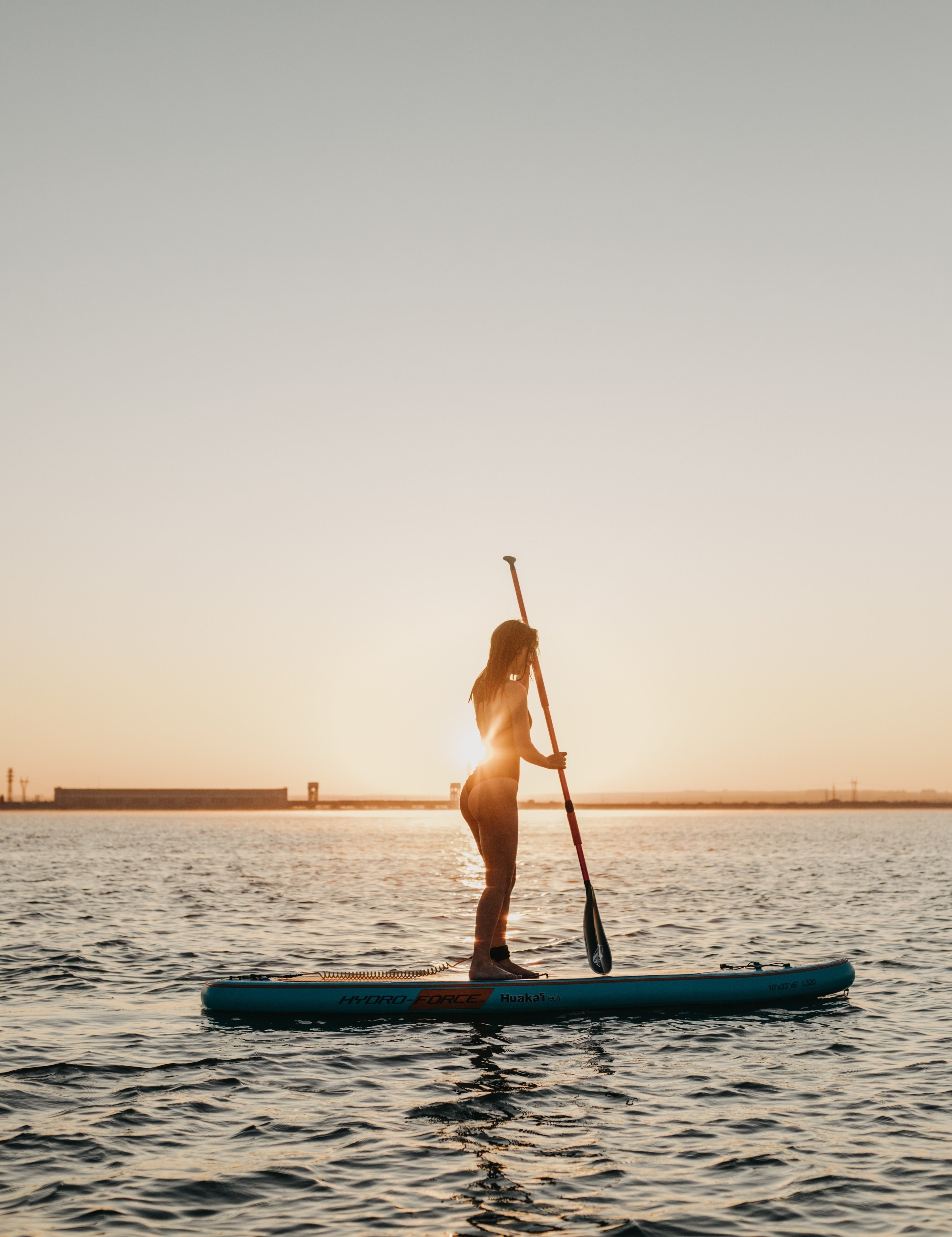 Paddling fun on the water - SUP rental