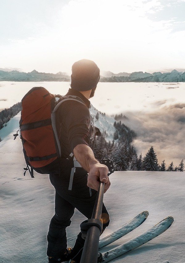Sunrise ski tour: A morning full of magic