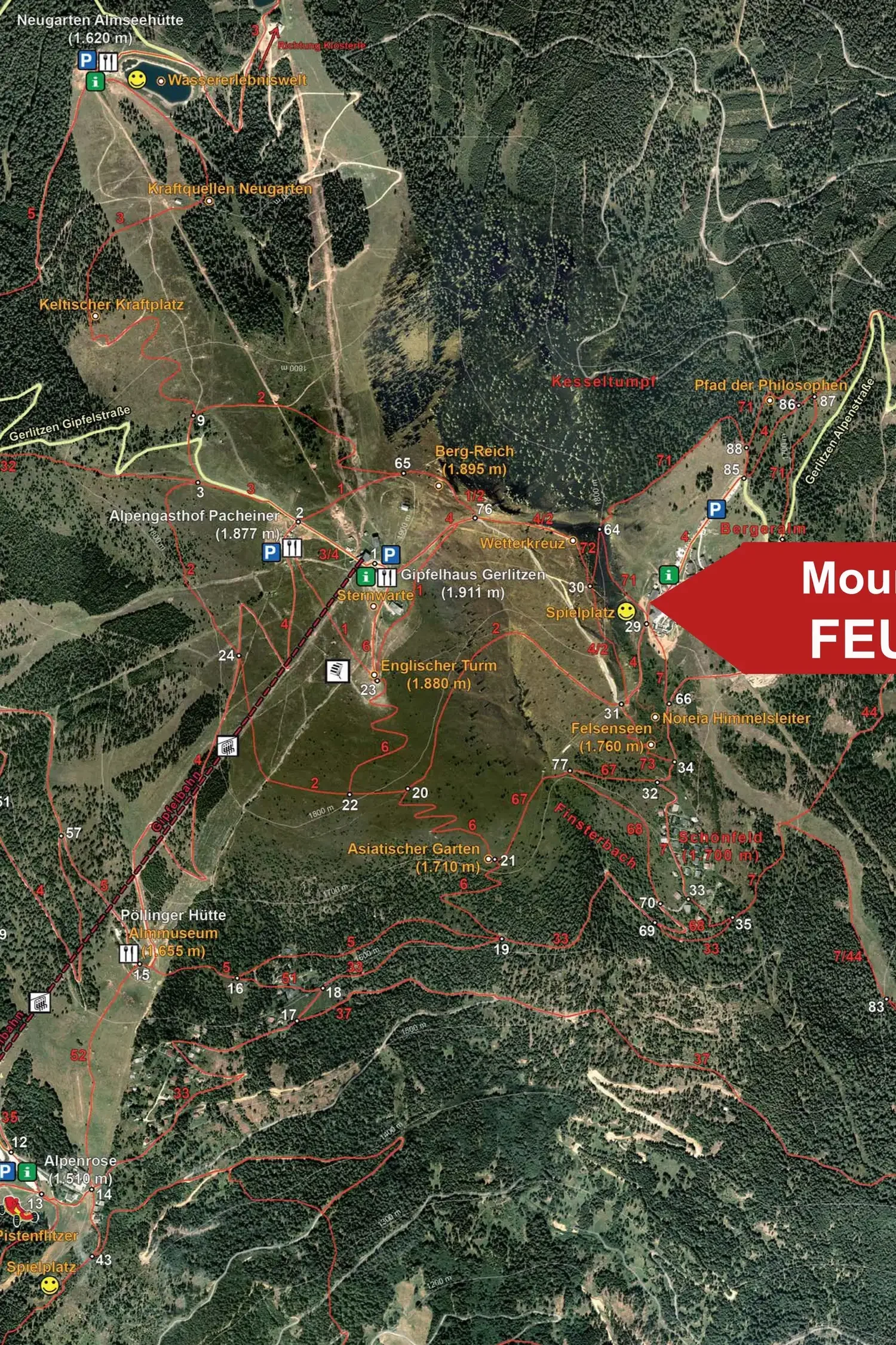 "Wander-Info" - Hier erhalten Sie Tipps und Informationen für eigene Wandertouren am Berg...