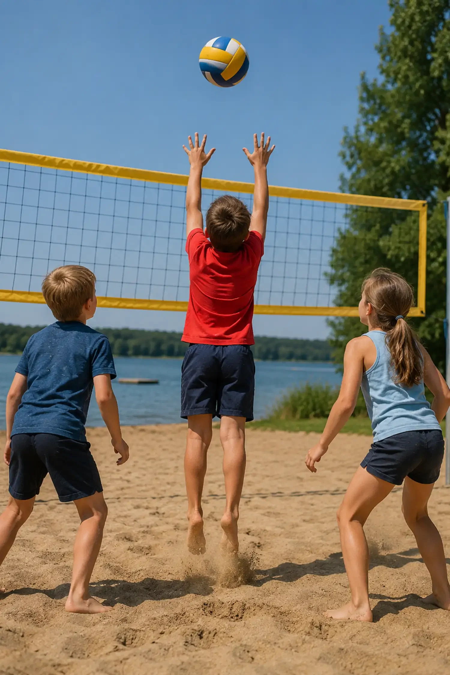 Sportprogramm - Volleyball für Kinder