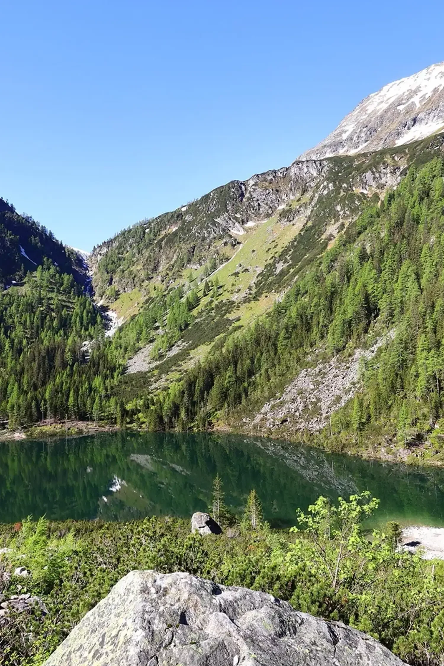 Hike to Lake Schödersee in the Hohe Tauern National Park