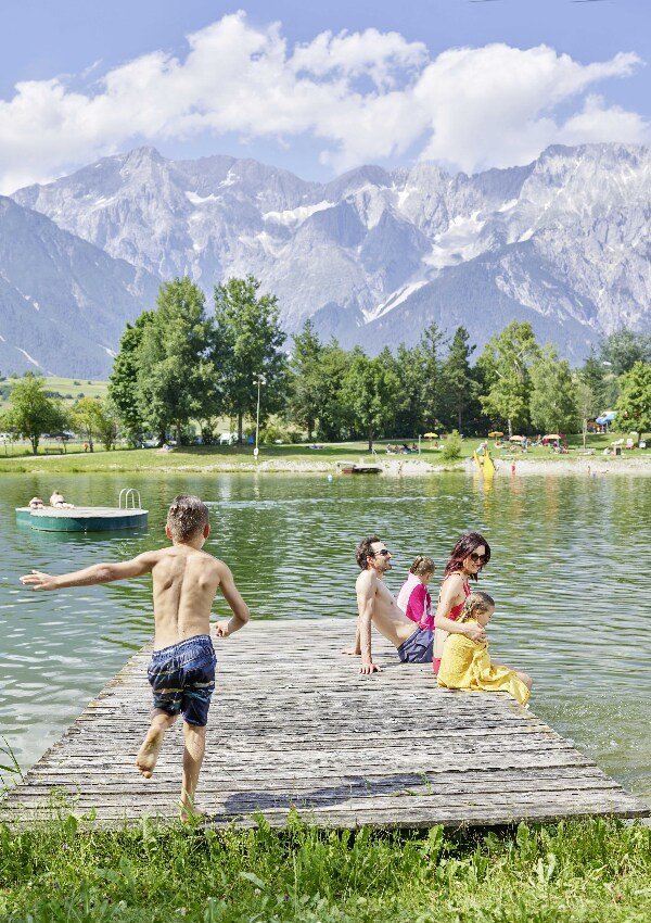 Badespaß am Badesee Untermieming