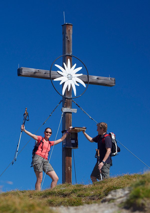 Königstour auf den Rastkogel (2762m) zum Almbrunch mit Christa
