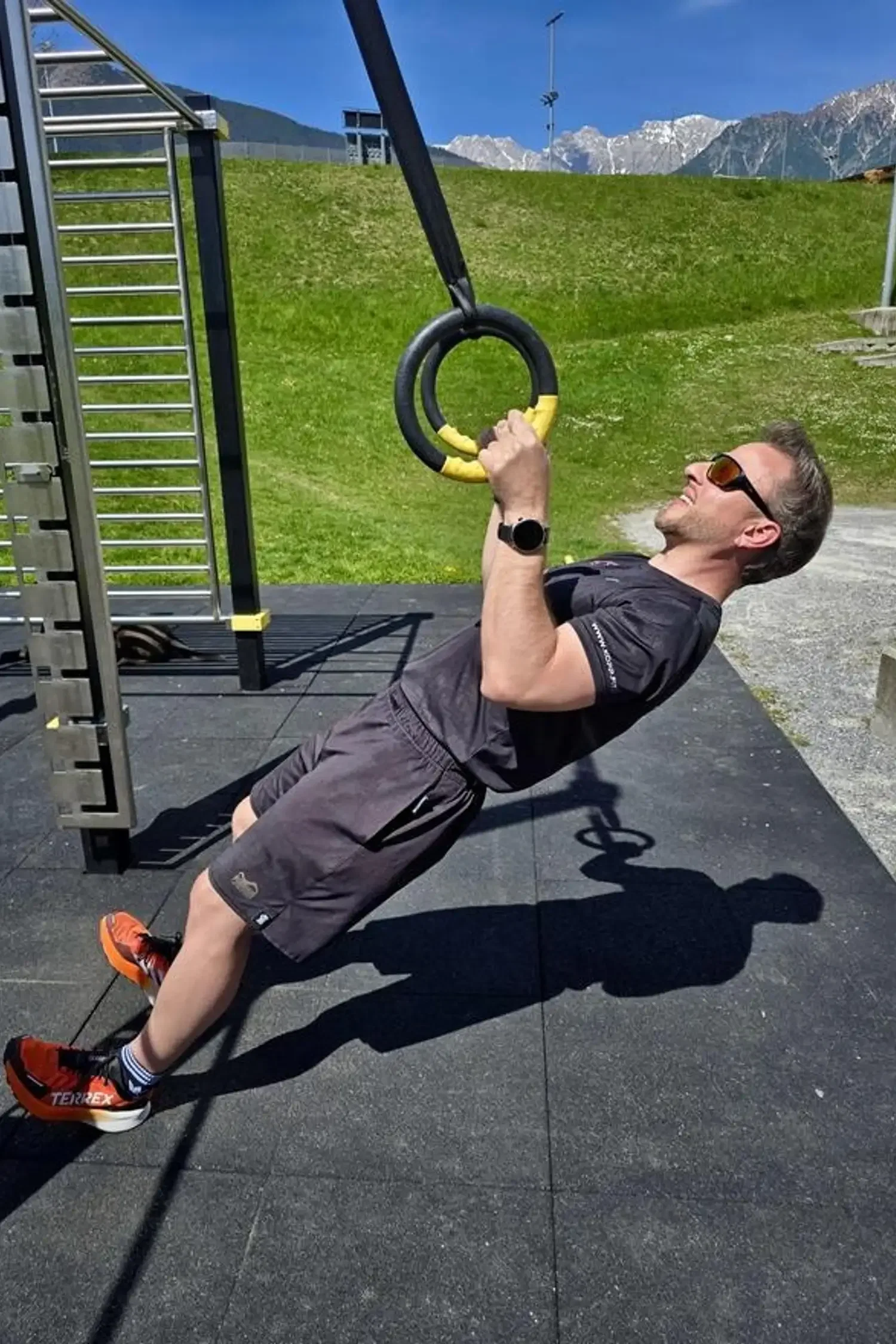 Outdoor Höhen-Training im Calisthenics-Park Kühtai