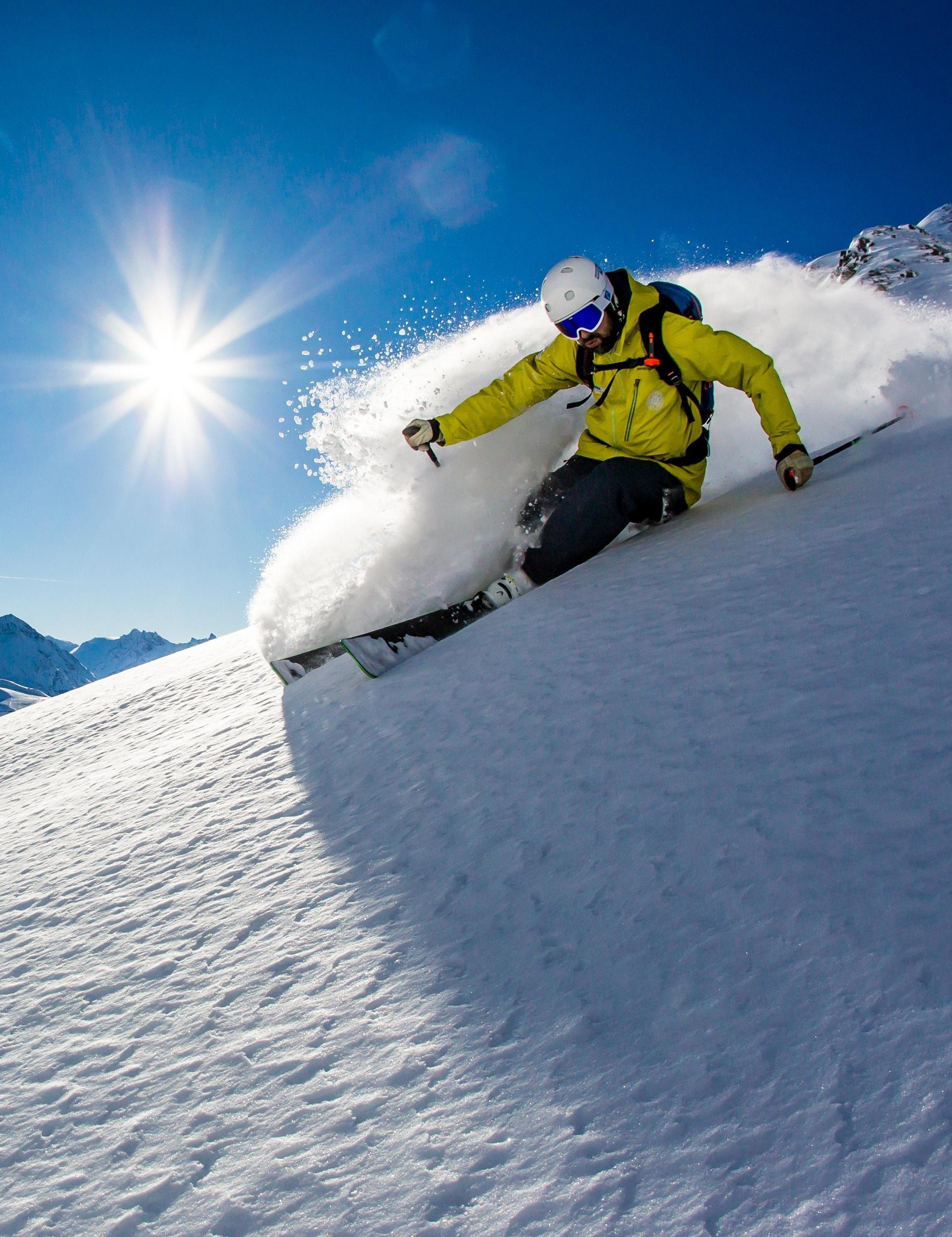Freeride Guiding mit Mountain Sports