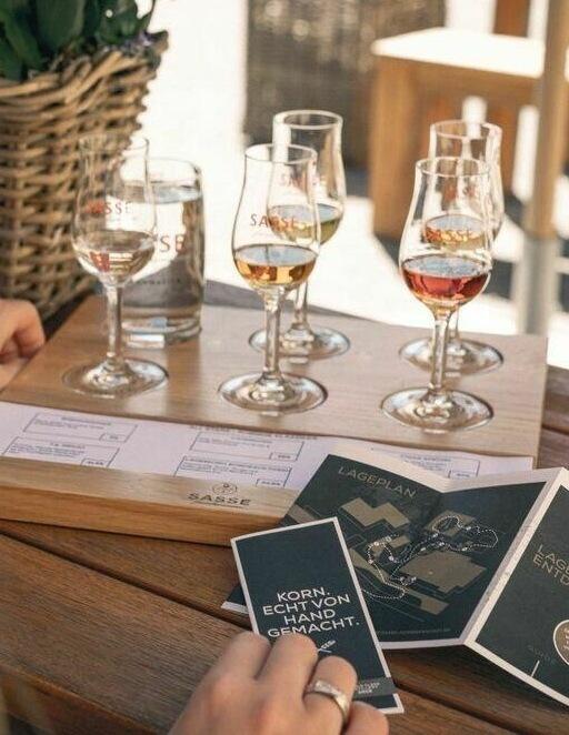 Sasse Tisch-Tasting mit Antipasti