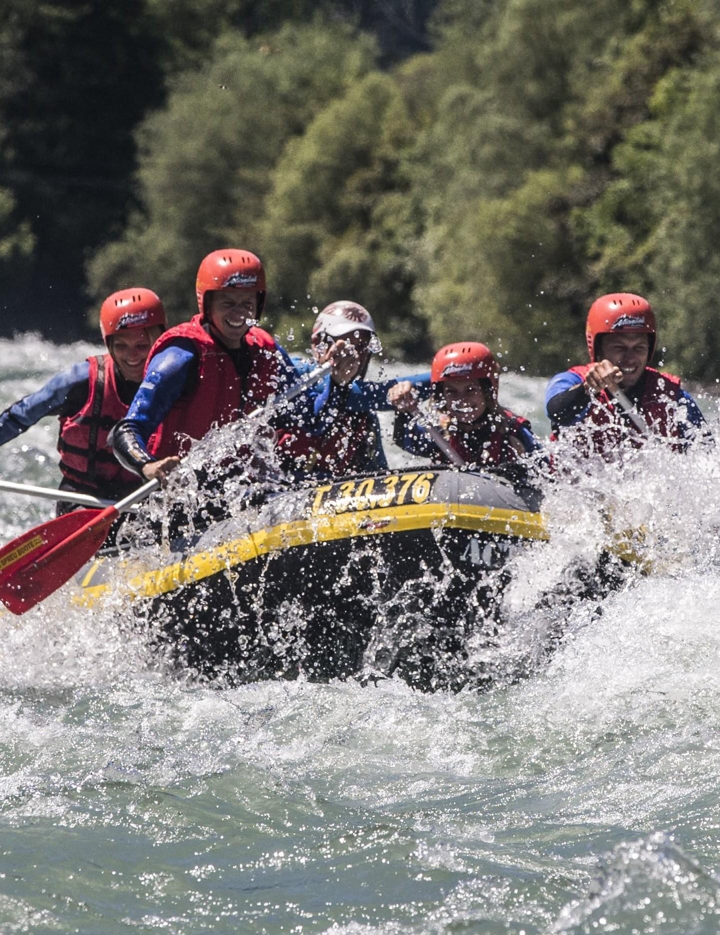 Power Rafting mit Mountainsports