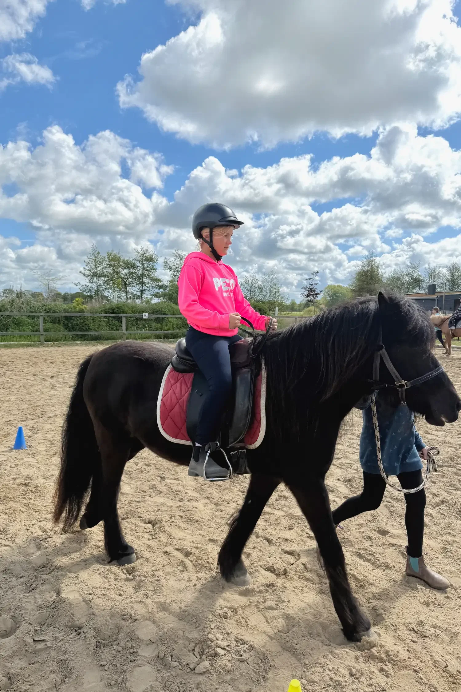 Spiel- & Reitunterricht auf dem Reitplatz