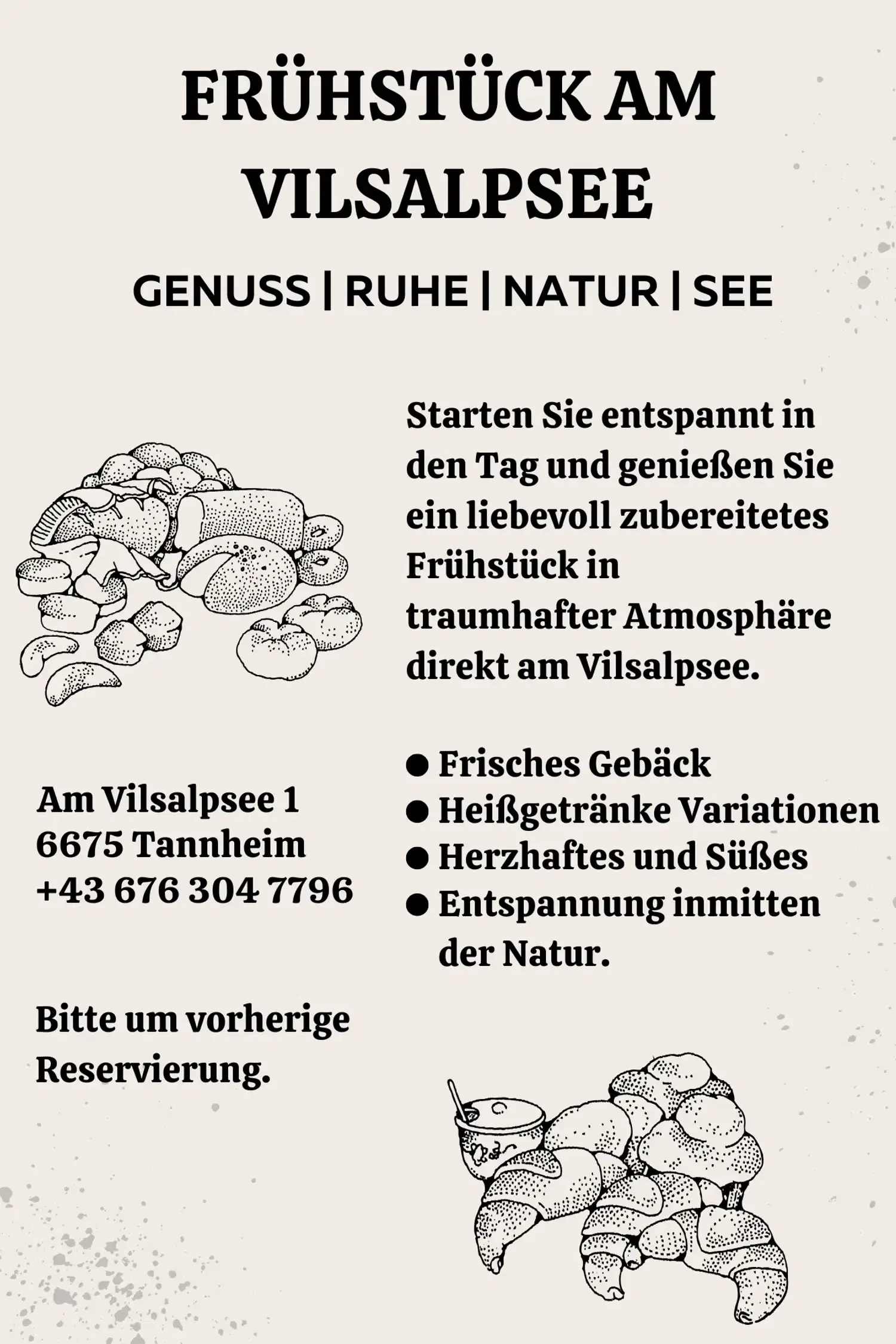 Frühstück am Vilsalpsee