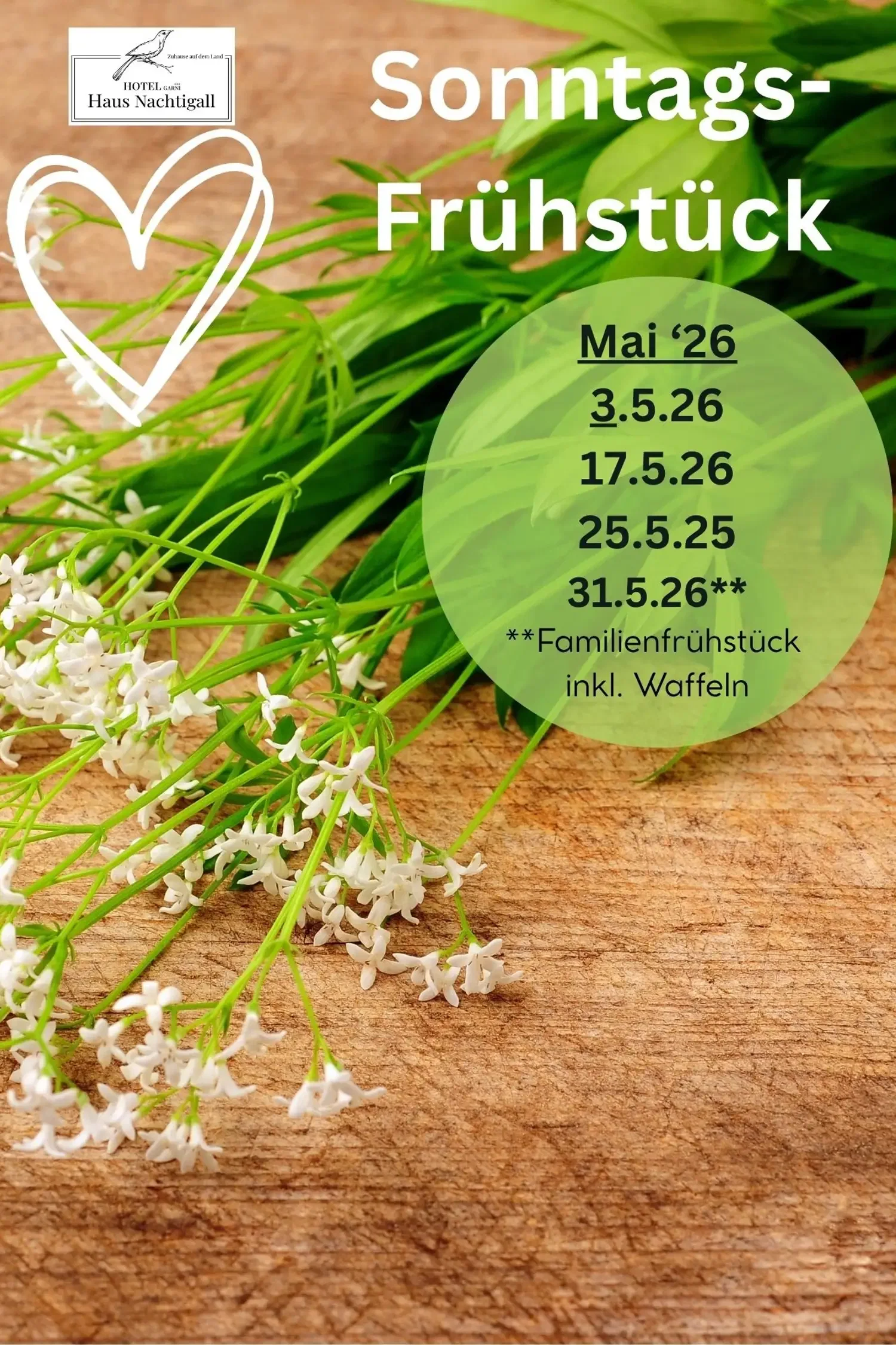 May - Sunday breakfast - Lower Rhine
