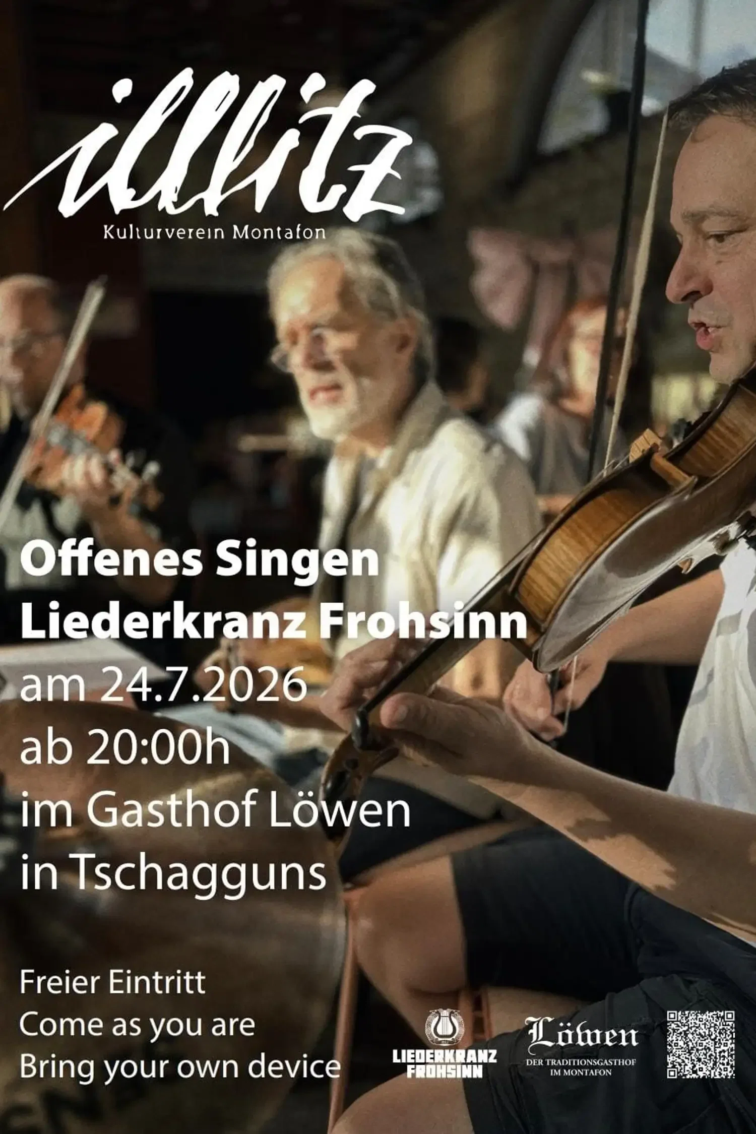Offenes Singen im Gasthof Löwen