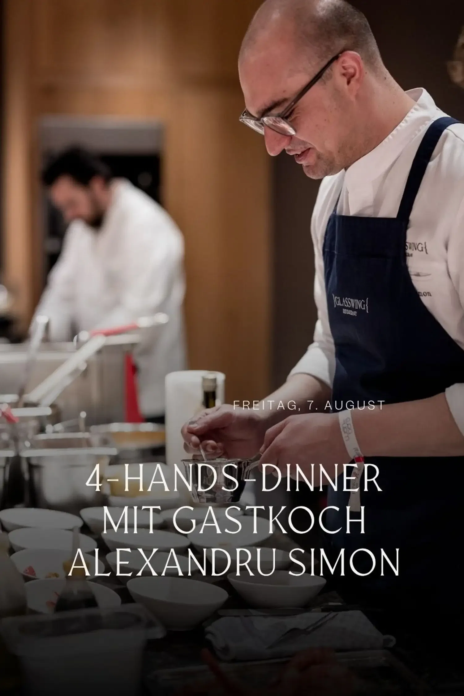 4-Hand Dinner with Guest Chef Alexandru Simon