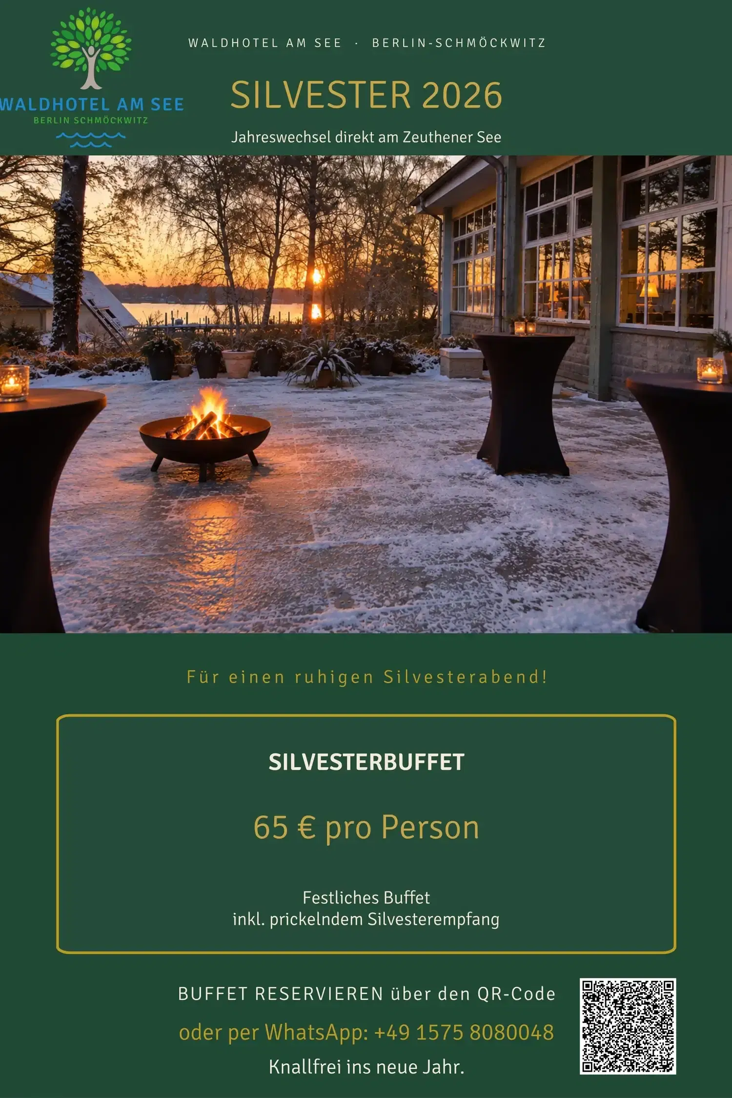 Silvester 2026 im Restaurant Biberblick