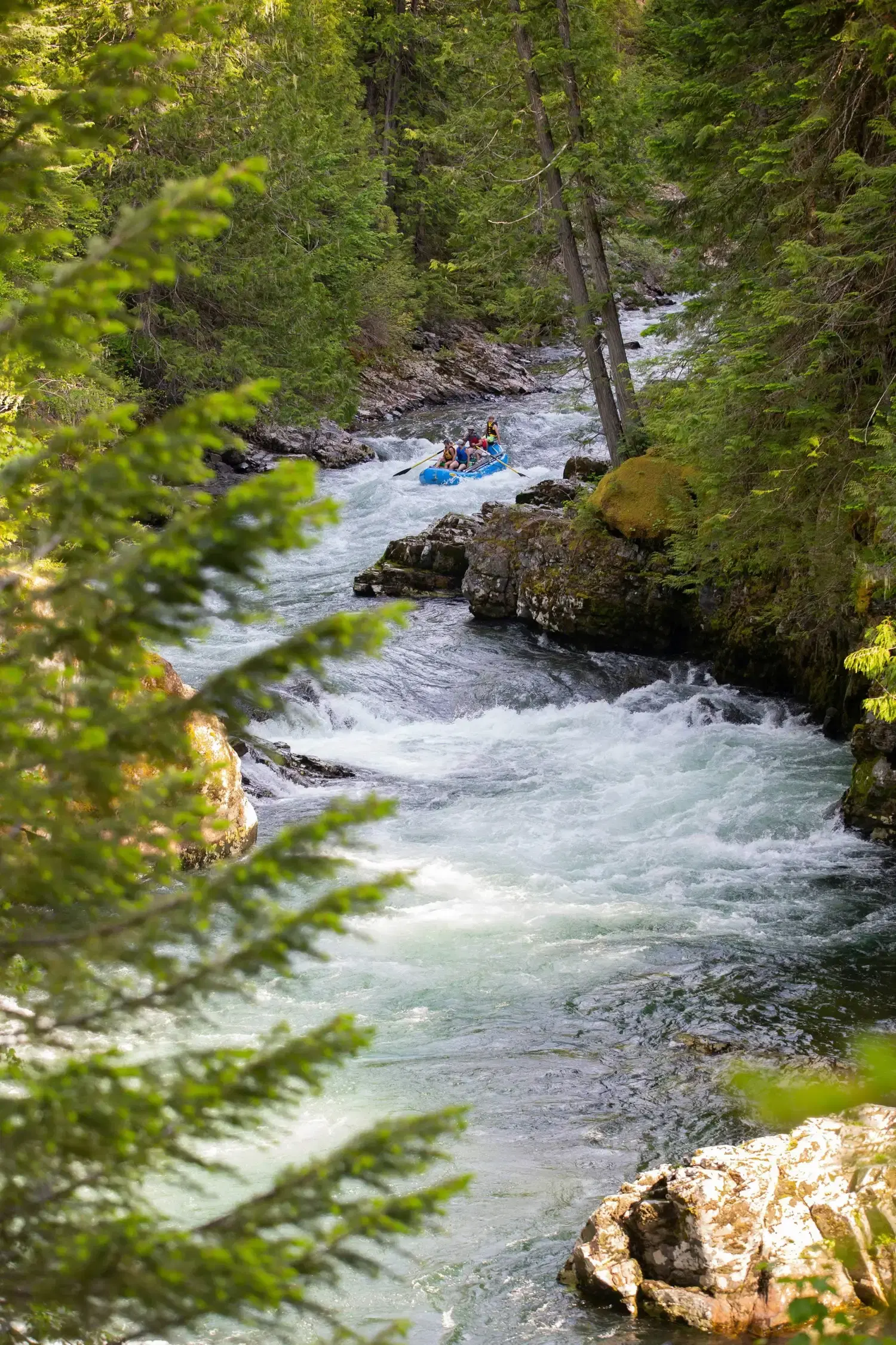 Wildwasser Rafting