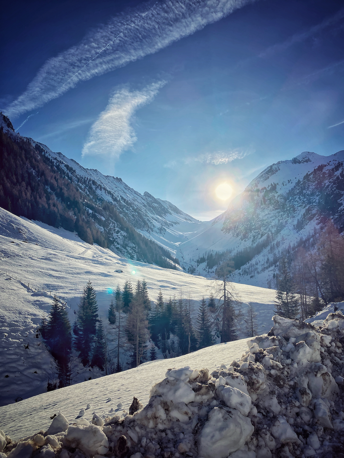 Winterwandern im Schwarzachtal