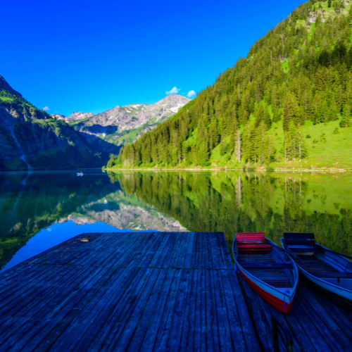 Das Naturjuwel in den Alpen - mit einem Erlebnis genießen - Picknick am See