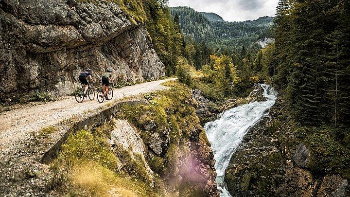 Gravel biking in the Salzkammergut
