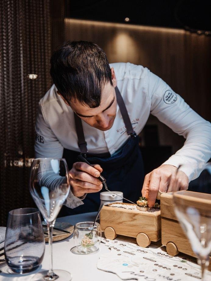 Gourmet menu by Andreas Herbst