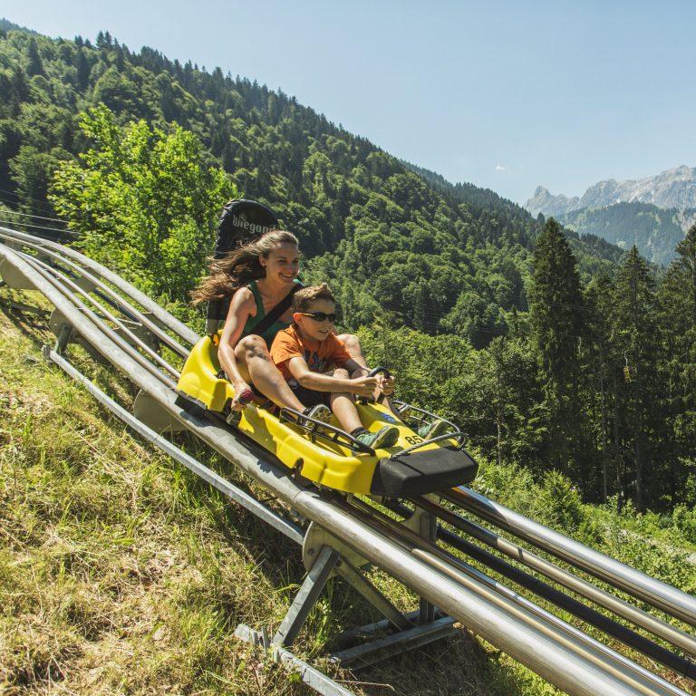 Alpine Coaster - Golm im Sommer