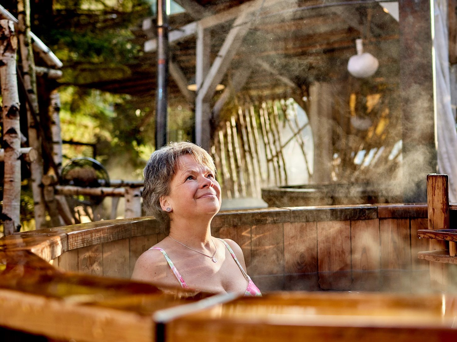 Bath tub in the Mühlenhof