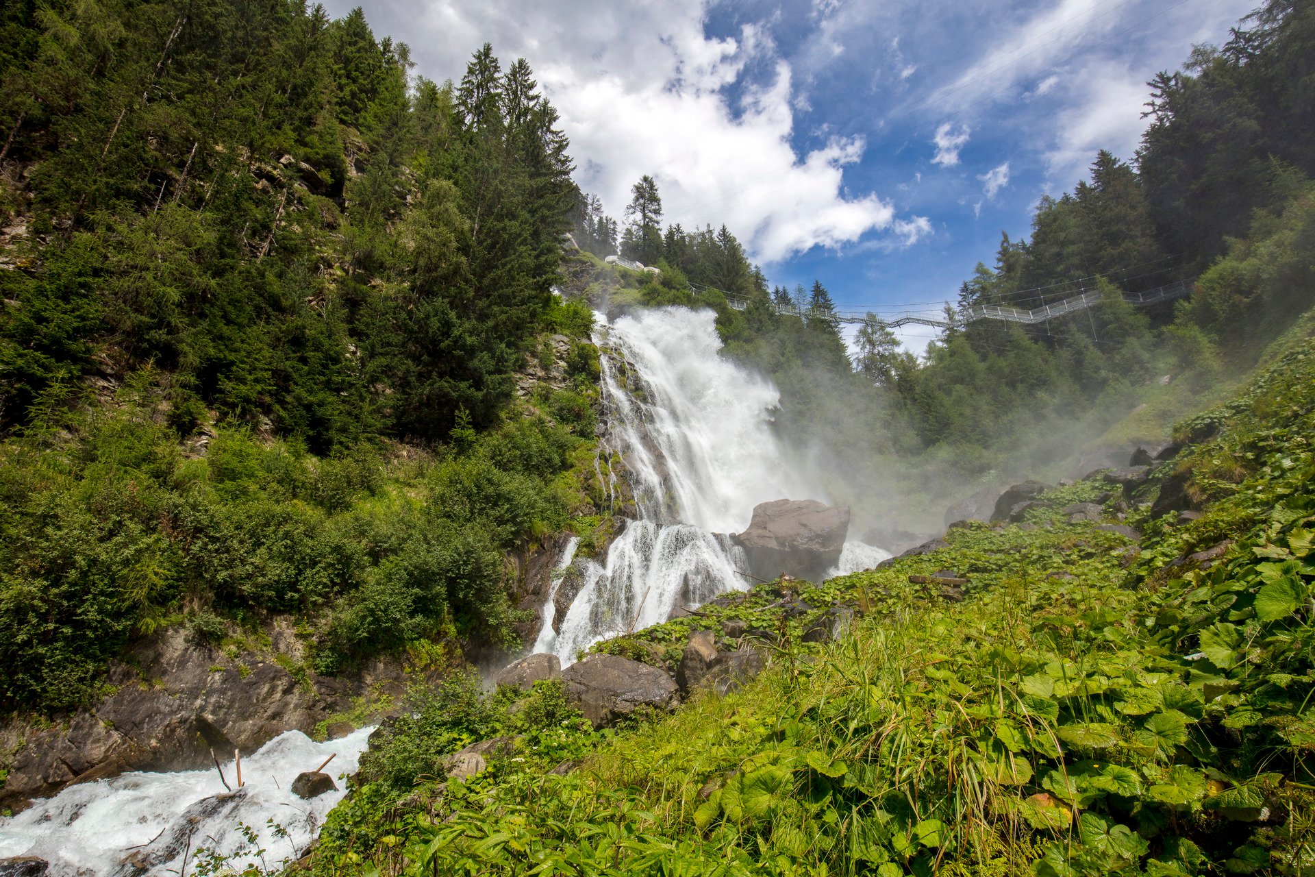 Tirol's biggest waterfall - Stuibenfall