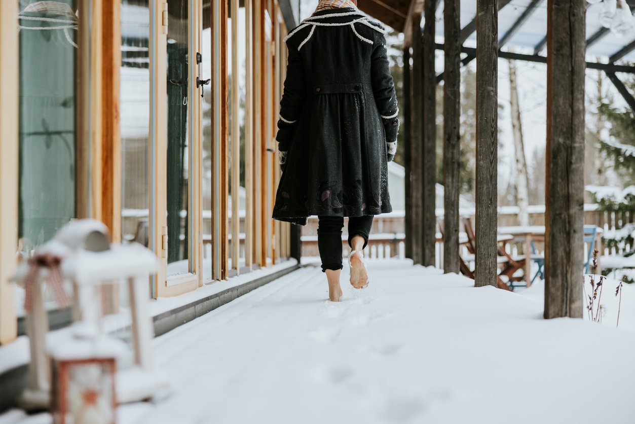 Boost for the immune system: Snow Kneipp with Silvia