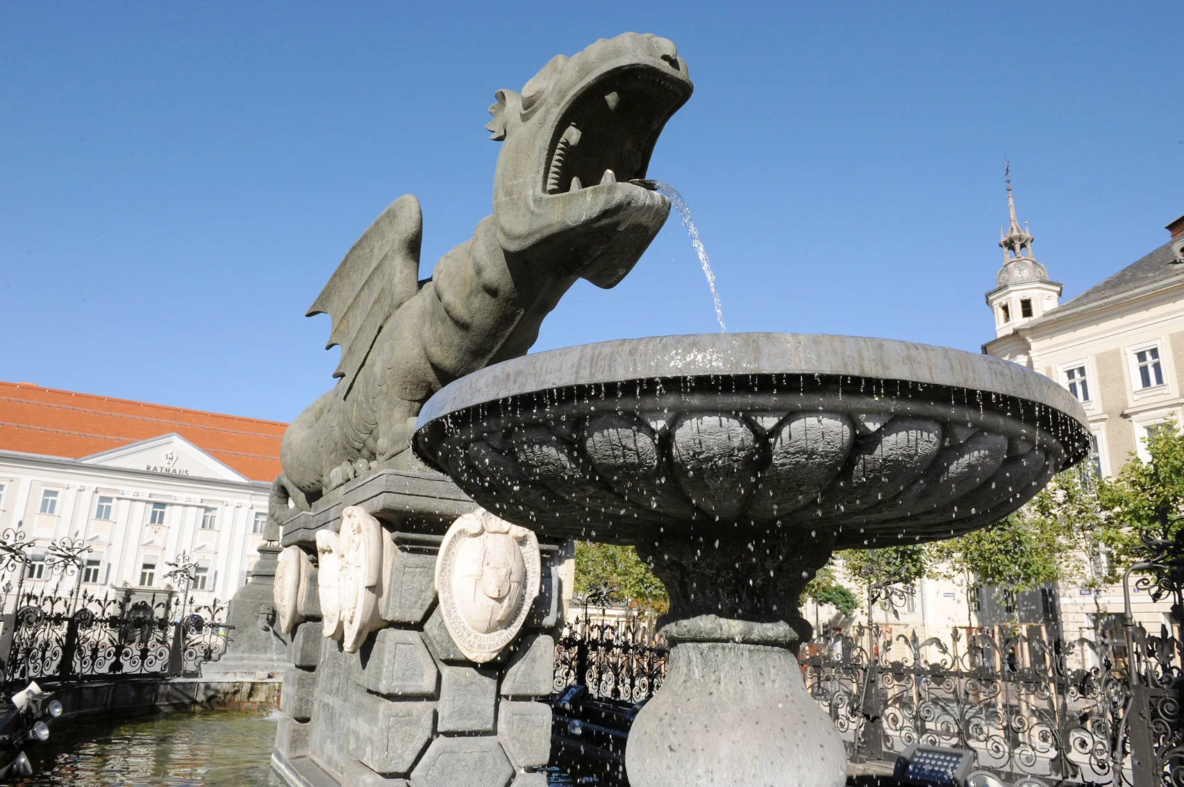 Old town walk through Klagenfurt