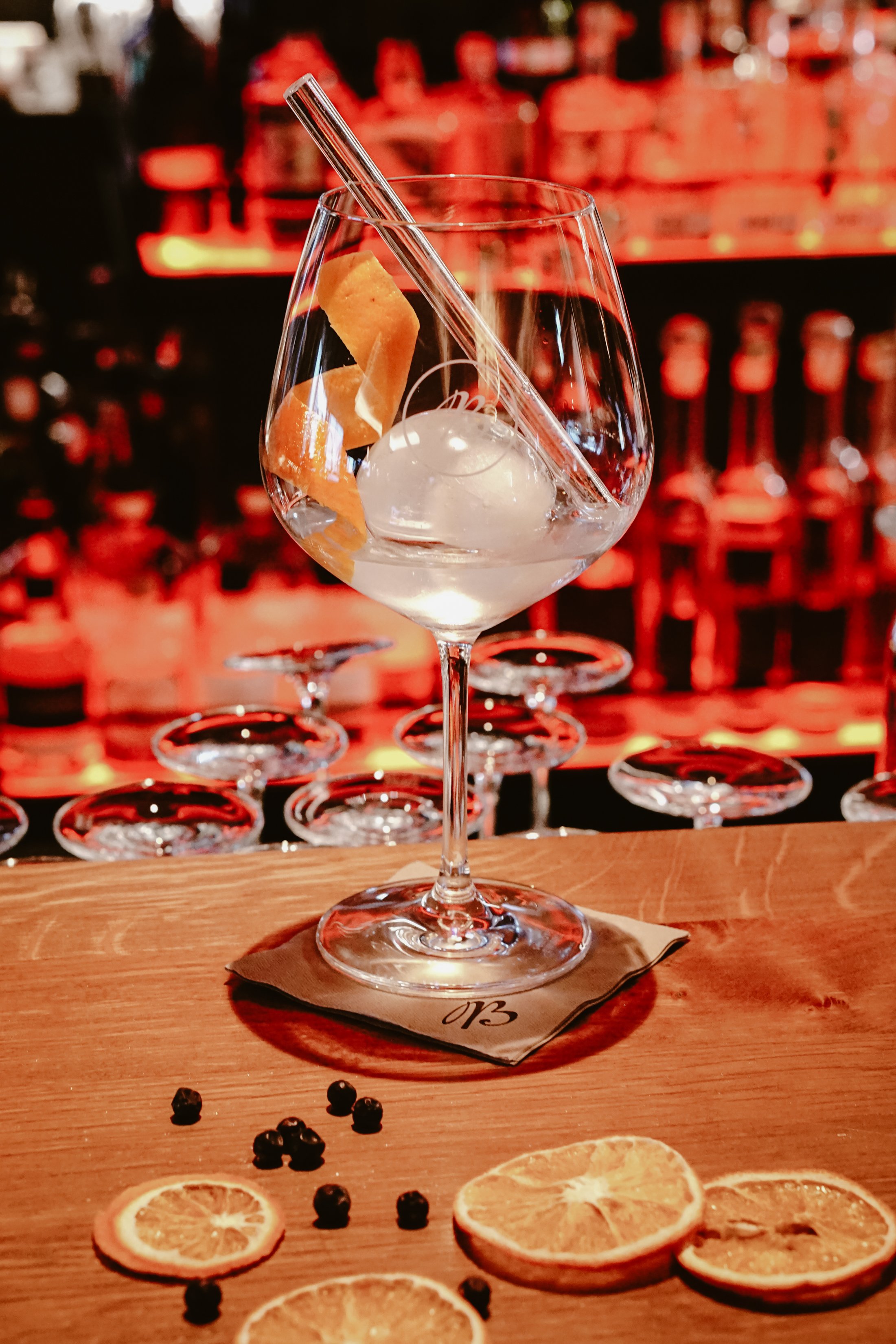 Gin menu