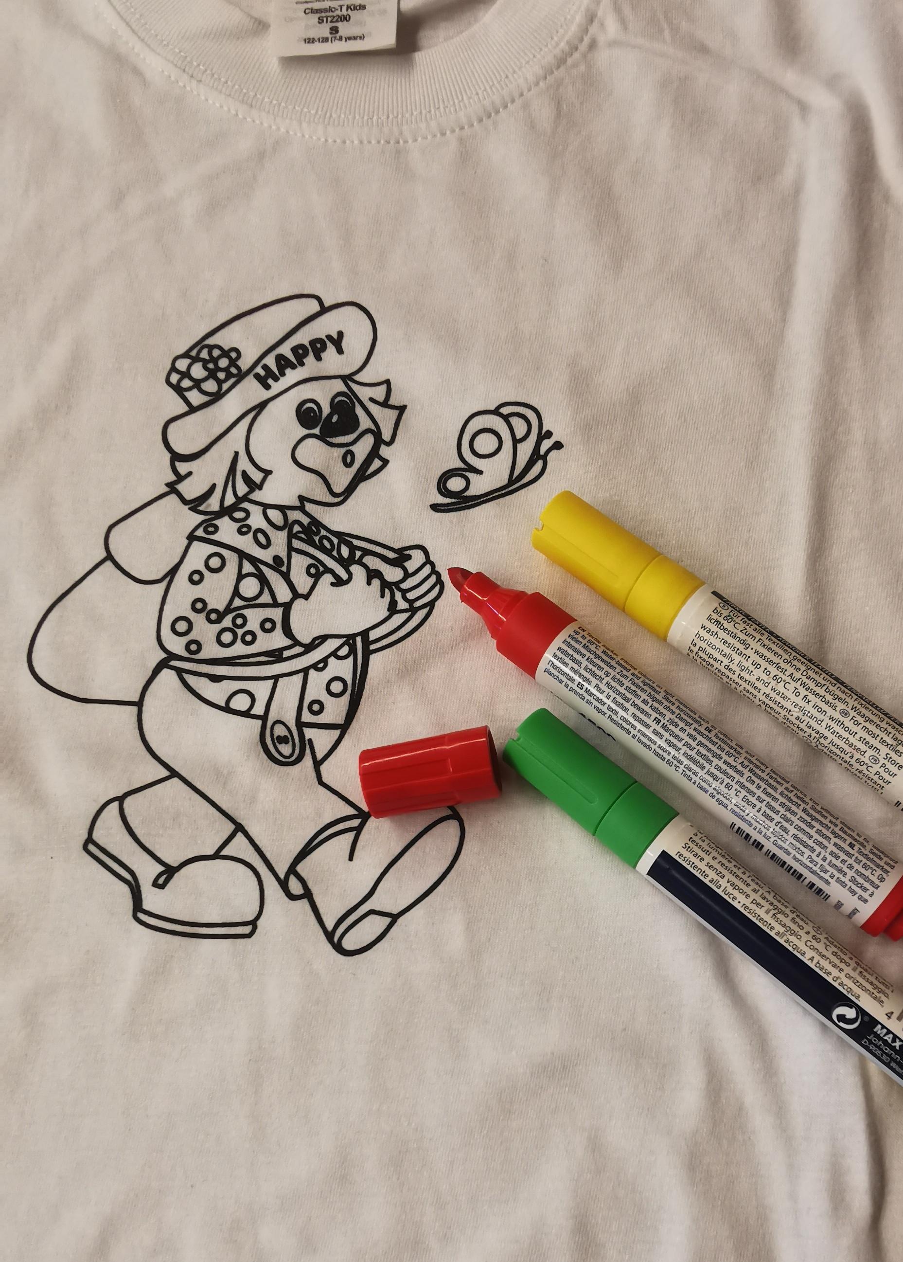Family: Happy T-Shirt bemalen 👕🎨