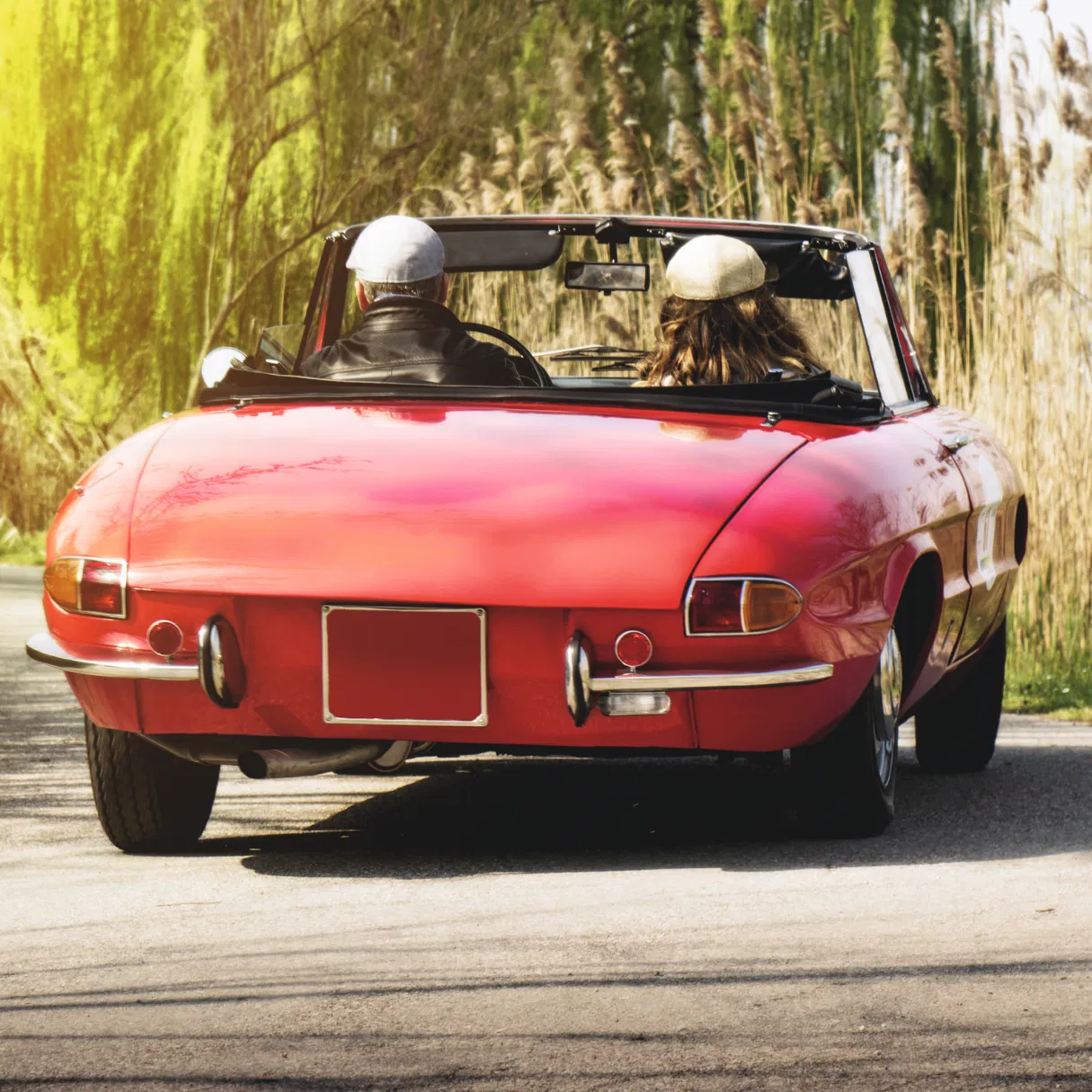 Oldtimer-Tour mit romantischem Picknick