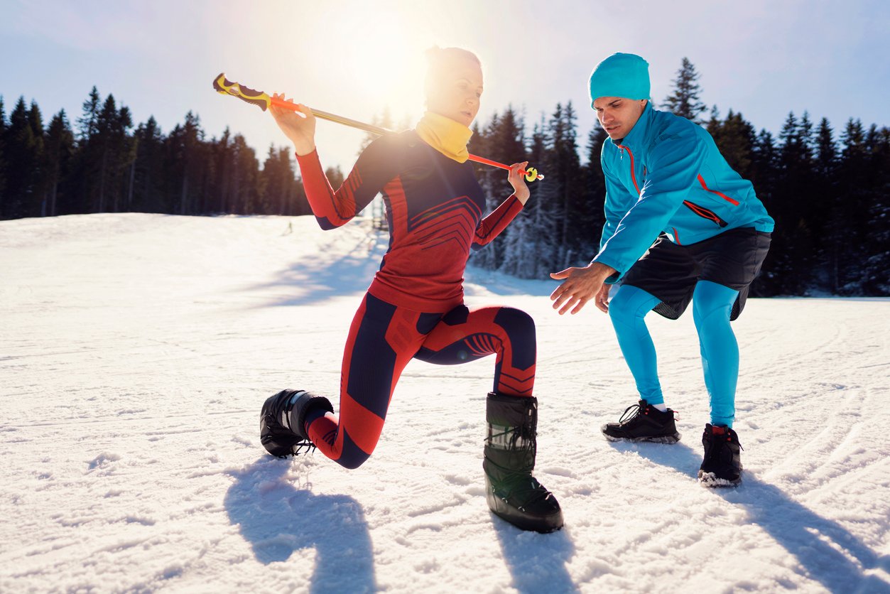 Pre-Ski Workout. Mit Andreas