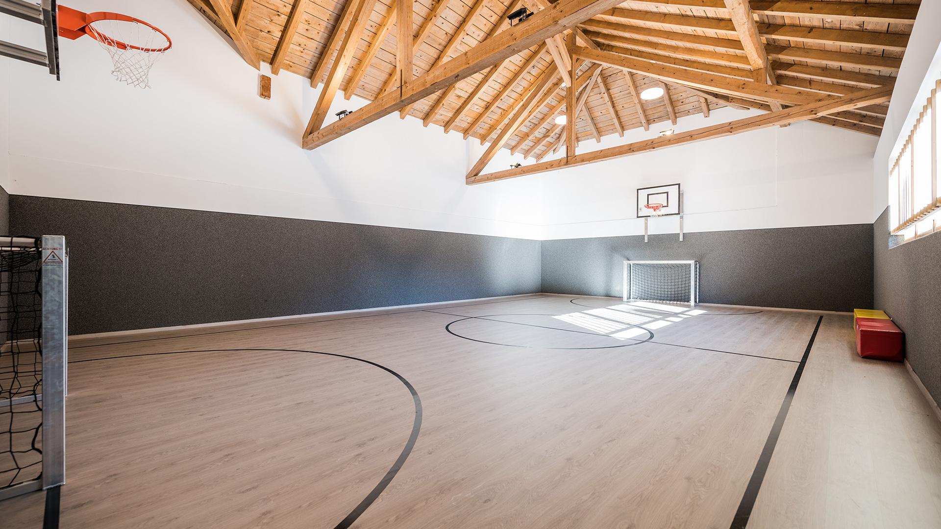 Giochi con la palla nella palestra*
