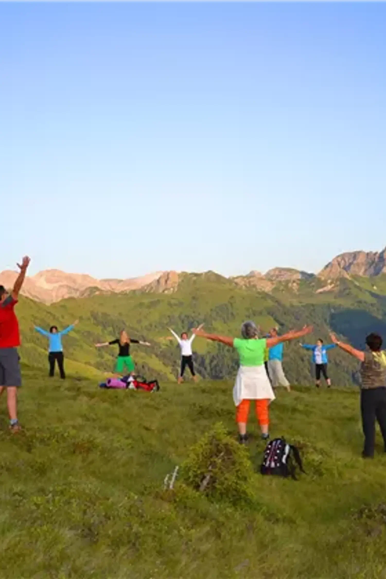 BERG-GESUND Yoga Hike