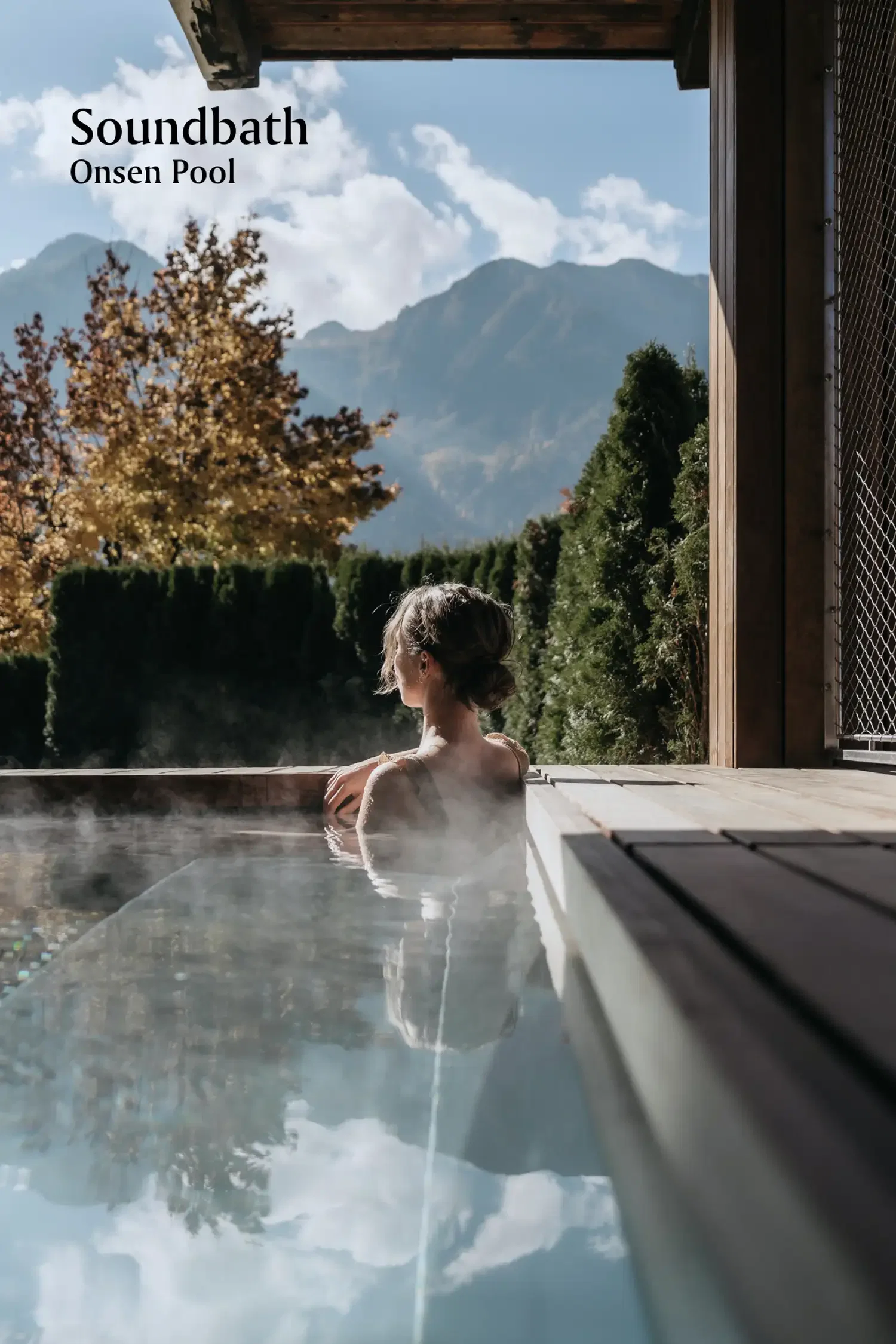 Soundbath im Onsen Pool
