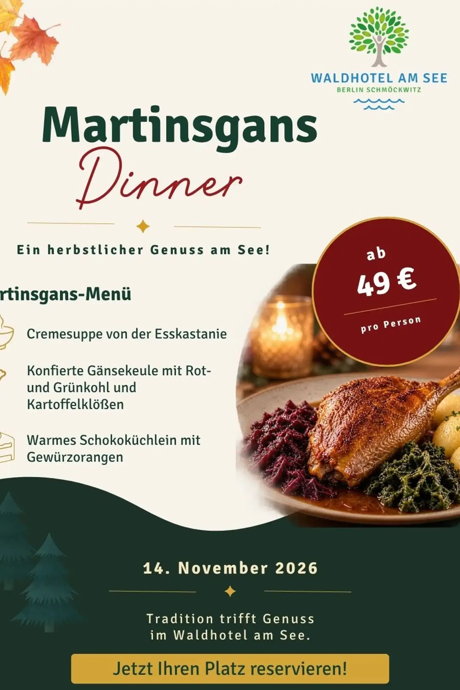 Martinsgans Dinner