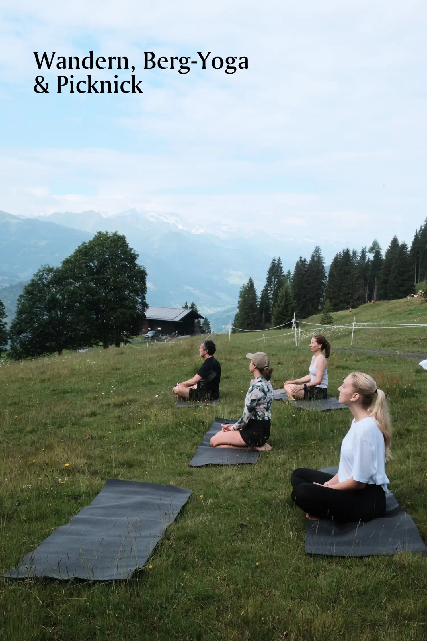 Wandern, Berg-Yoga & Picknick