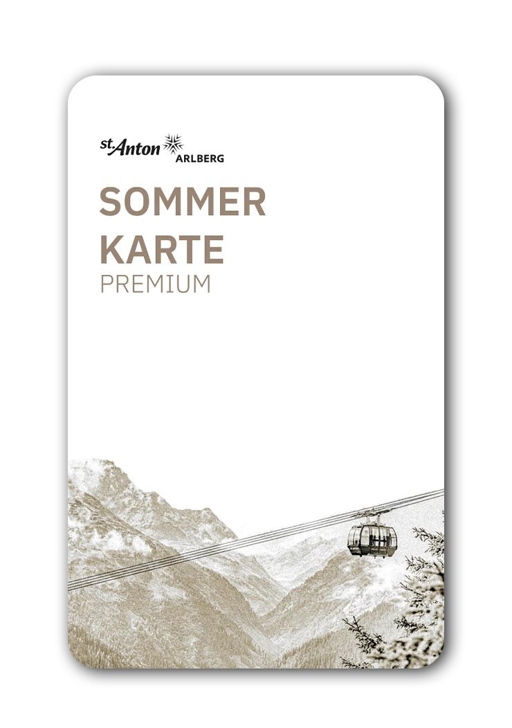 Sommerkarte st . Anton