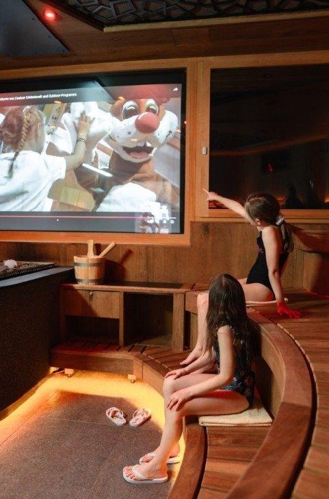 A Family Experience in Our Event Sauna