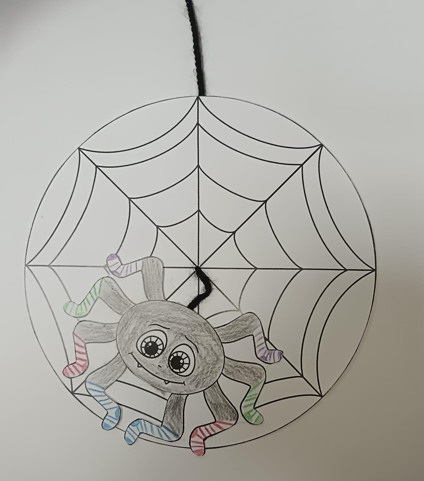 Make a funny spider