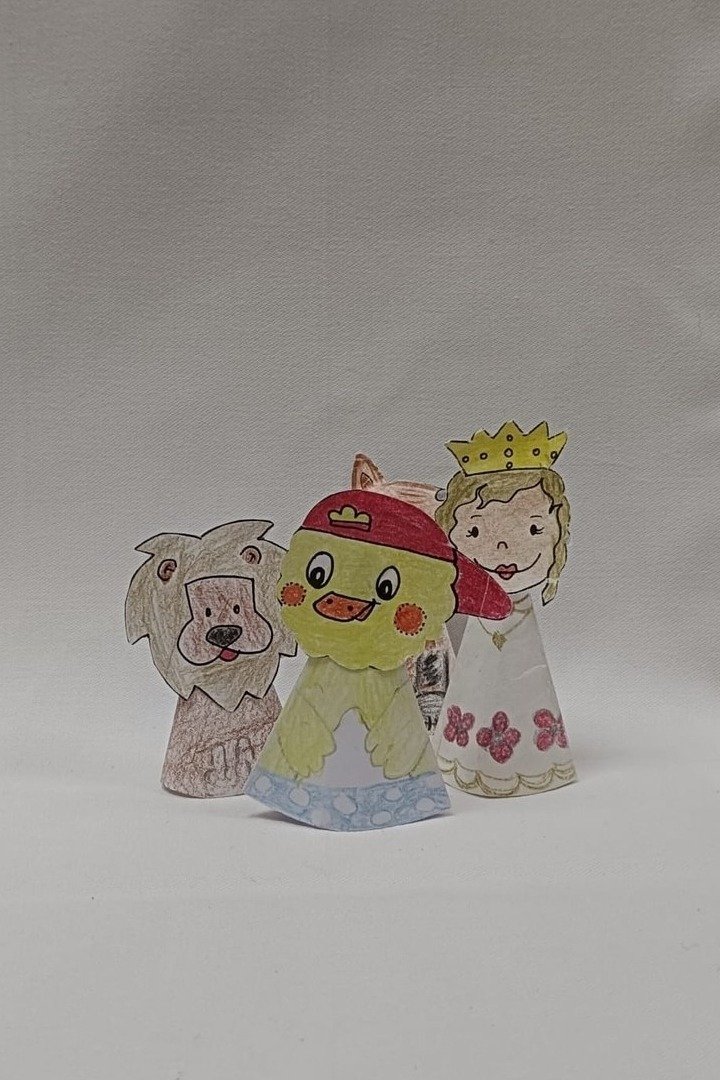 Fingerpuppen basteln
