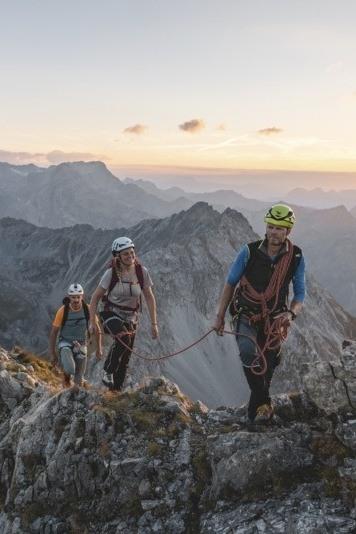 geführte Klettertouren - BergePlus Programm