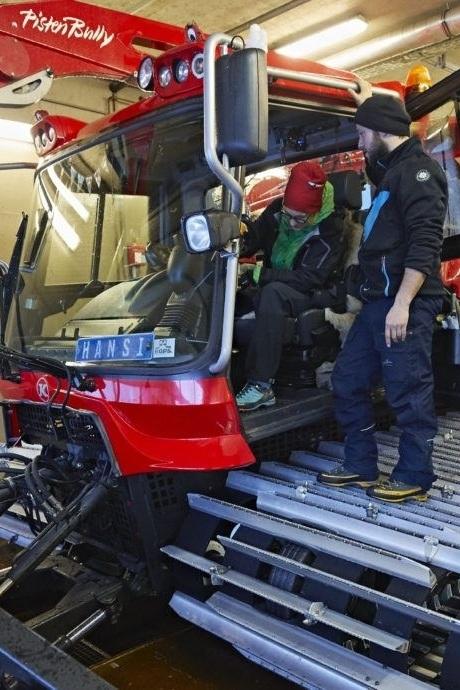 Blick hinter die Kulisse einer Bergbahn