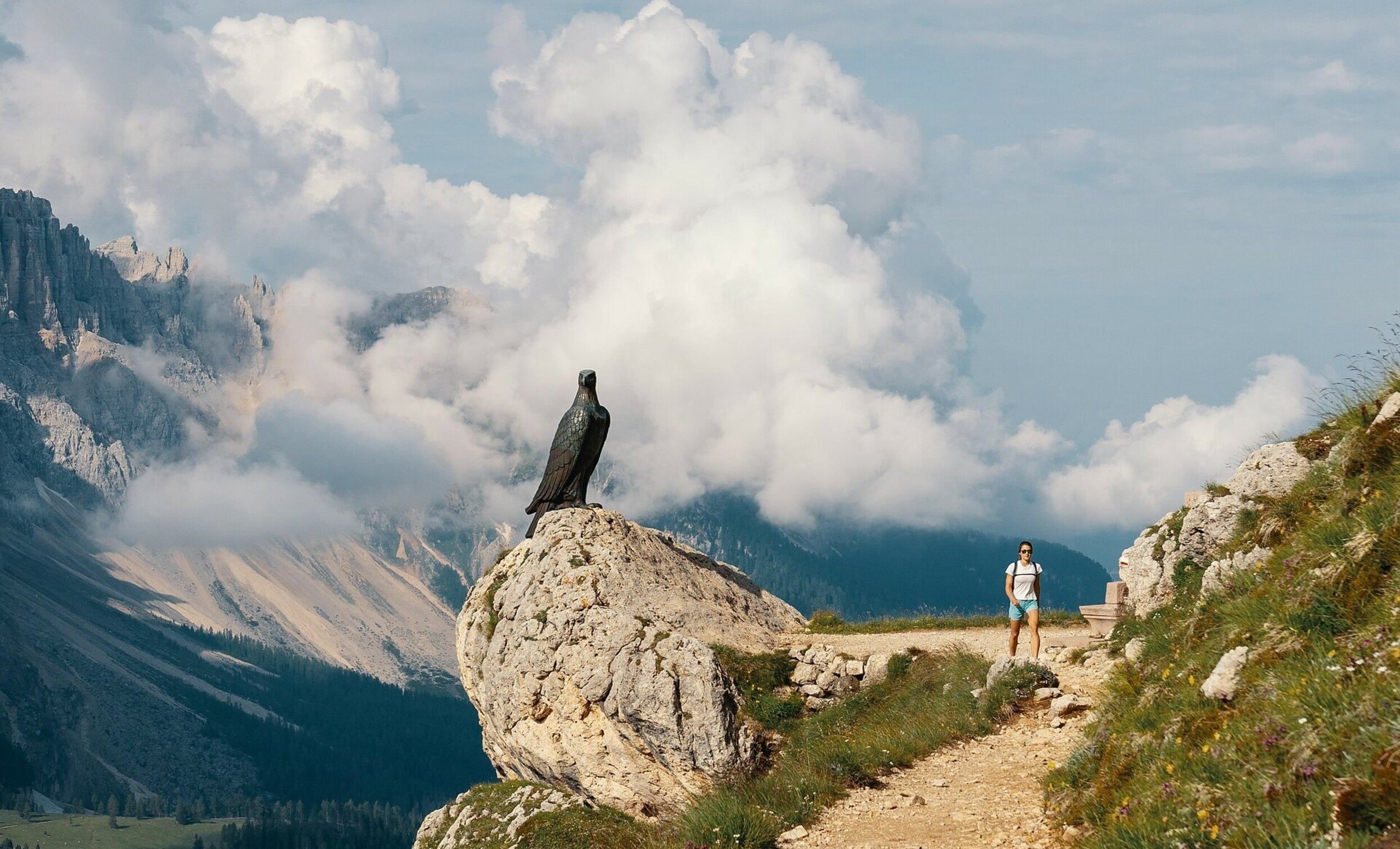 Panoramawanderung zu den Aussichtsplätzen am Rosengarten