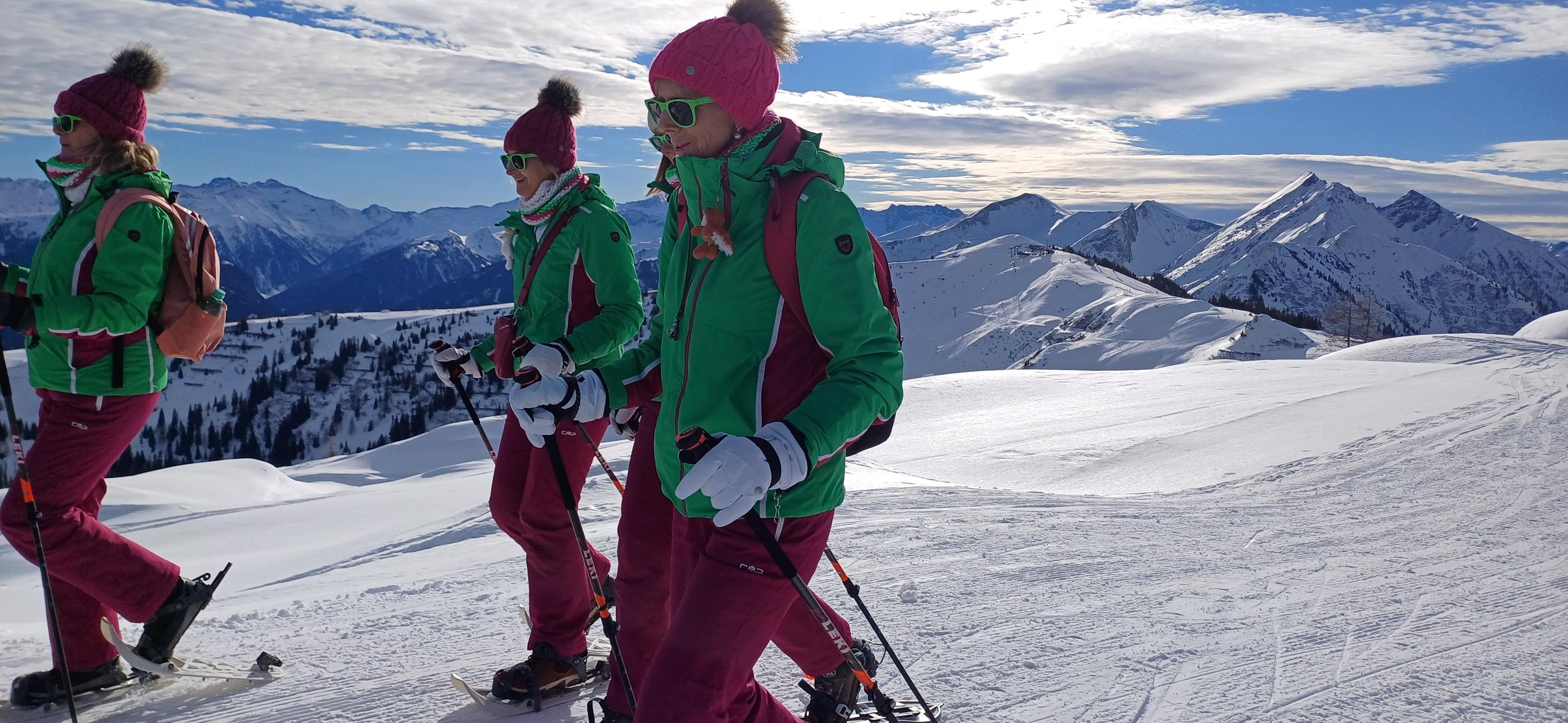 Taster snowshoe hike
Pure natural bliss - at 2,000 m
